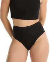 Corrigerend high leg slip - Basics shape - Hoog opgesneden shapewear slip - S - Zwart - Onderbroek - Ondergoed- Corrigerend ondergoed - S - - S -