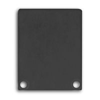 Eindkap E45 zwart voor LED profiel PN4 2 stuks