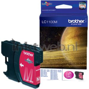 Brother LC-1100M, Magenta Blister Pack inktcartridge Origineel