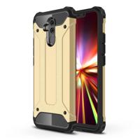 Magic Armor TPU + PC combinatie geval voor Huawei mate 20 Lite (goud)