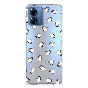 TPU bumper voor Motorola Moto G14 Pinguïn