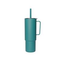 Miir All Day Straw Cup Drinkfles Coastal Teal 32oz Miir All Day Straw Cup Drinkfles Coastal Teal 32oz