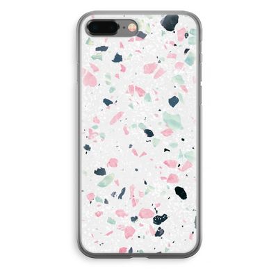 Terrazzo N°3: iPhone 8 Plus Transparant Hoesje