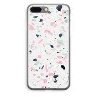 Terrazzo N°3: iPhone 8 Plus Transparant Hoesje