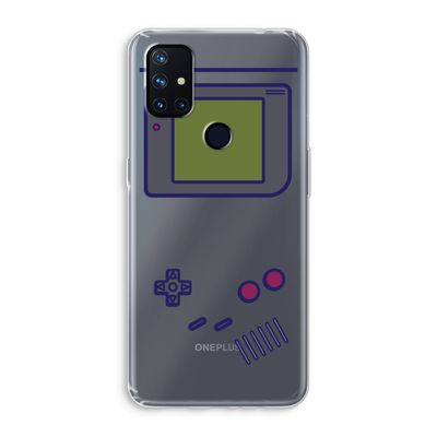 Game On: OnePlus Nord N10 5G Transparant Hoesje