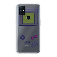 Game On: OnePlus Nord N10 5G Transparant Hoesje