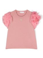 There Was One Kids t-shirt à applique étoile - Rose - thumbnail