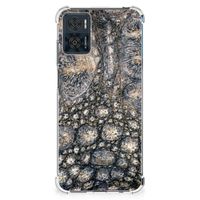 Motorola Moto E22 | E22i Case Anti-shock Krokodillenprint