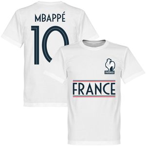 Frankrijk Mbappe 10 Team T-Shirt - Kinderen - 12 Years