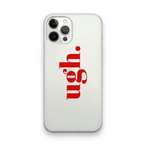 Ugh: iPhone 12 Pro Max Transparant Hoesje