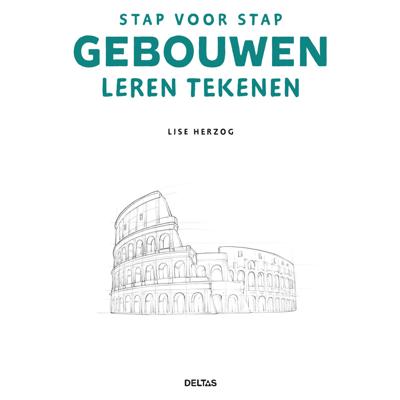 Deltas Stap voor stap gebouwen leren tekenen hobbyboek