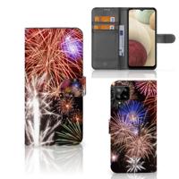 Samsung Galaxy A12 | Wallet Case | met Pasjes | Vuurwerk