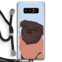 Ludo: Samsung Galaxy Note 8 Transparant Hoesje met koord