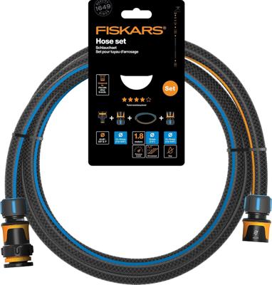 Fiskars Tuinslangset 13 mm (1/2") 1,8 m - 1057621