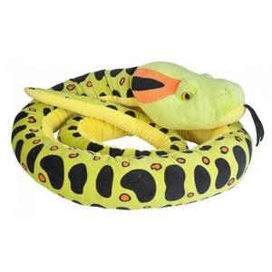 Wild Republic Pluche anaconda - knuffeltje - 280 cm - slangen knuffels