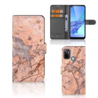 OPPO A53 | OPPO A53s | Bookcase | Marmer Oranje