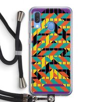 Skew Bee 2: Samsung Galaxy A40 Transparant Hoesje met koord