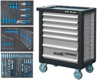 SW STAHL gereedschapswagen "racing rx experience" tool trolleys filled 7 drawers