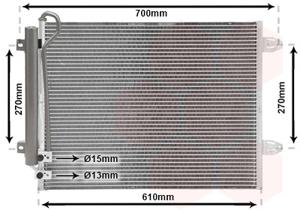 Van Wezel Airco condensor 58005323