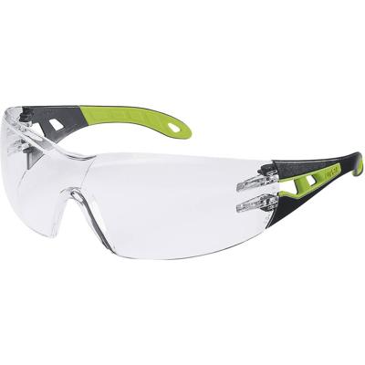 uvex pheos 9192225 Veiligheidsbril Incl. UV-bescherming Zwart, Groen