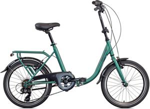 Legnano Limoges vouwfiets 20 Inch 40 cm Unisex 6V V Brakes Groen