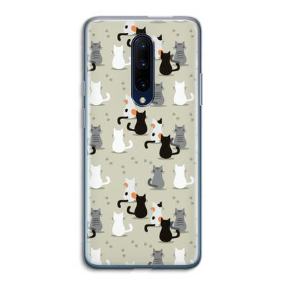 Katten: OnePlus 7 Pro Transparant Hoesje