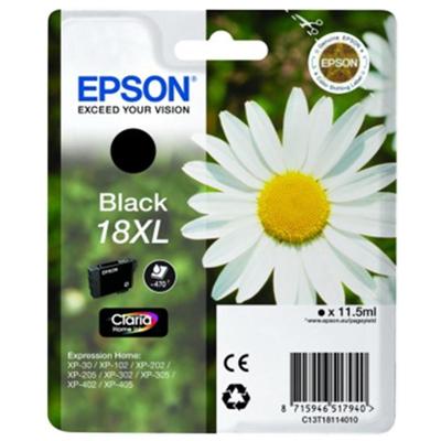Epson 18XL zwart
