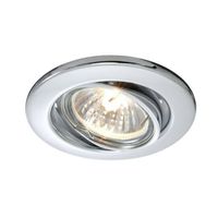 Deko Light Einbauring 89 GU5.3 686869 Plafondinbouwring LED, Halogeen GU5.3, MR16 50 W Zilver - thumbnail