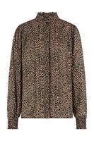 Studio Anneloes - Brons Blouse leopard - Maat L