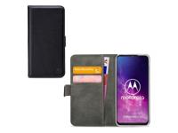 Mobilize Mobilize Classic Gelly Wallet Book Case Motorola Moto One Zoom Black
