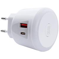 EcoSavers USB Timer Charger USB-oplader 20 W Binnen, Thuis Uitgangsstroom (max.) 3000 mA USB, USB-C