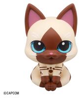 Monster Hunter Look Up PVC Figure Airou 11 cm (with gift) - thumbnail