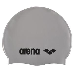 Arena Classic Silicone swimcap zilver/zwart