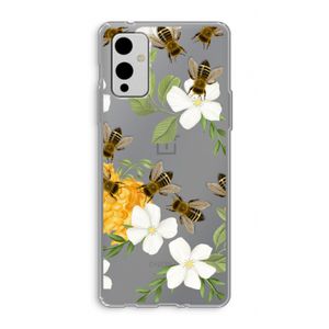 No flowers without bees: OnePlus 9 Transparant Hoesje