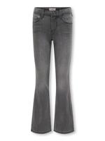 Kids ONLY winter jeansbroek meisjes - grijs - KogRoyal - flared fit