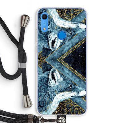 Golden Fox: Huawei Y6s Transparant Hoesje met koord