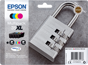 Epson Padlock Multipack 4-colours 35XL DURABrite Ultra Ink