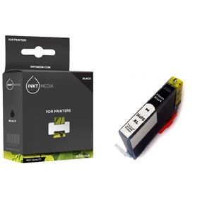 Inktmedia® - Inktcartridge - Geschikt HP 364XL CB322EE inktcartridge foto zwart hoge capaciteit - Cartridge met Inkt