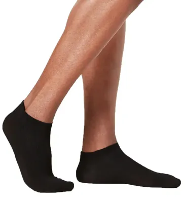 2-paar sneakersokken bamboe - Zachte bamboe enkelsokken voor dames en heren