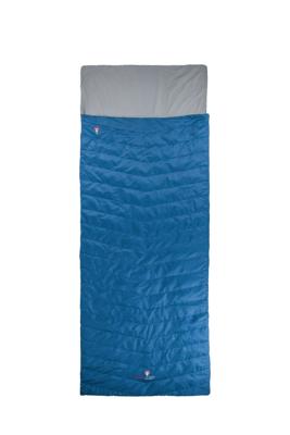 Grüezi Bag Biopod Wolle Almhütte 175 Deken Slaapzak True Blue 175