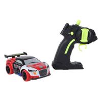 Rc Roadstar bestuurbare rally auto met licht 2.4ghz rood, 13cm