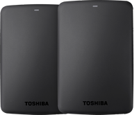 Toshiba Canvio Basics USB-C 1TB - Duo pack - thumbnail