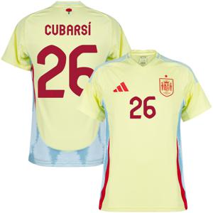 Spanje Shirt Uit 2024-2025 + Cubarsí 26