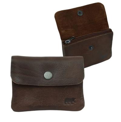 Bear Design Etui Portemonnee Pietje Bruin