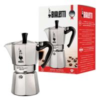 Bialetti Moka Express 0,55 l Zwart, Zilver