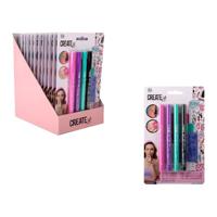 Canenco beauty tattoo pen met stencils, 4st.