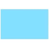 EVA-rubber Fama EB34 Licht Blauw 2 mm 2,0 mm 50 x 70 cm 10 Stuks