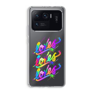 Loves: Xiaomi Mi 11 Ultra Transparant Hoesje