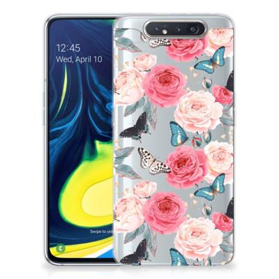 Samsung Galaxy A80 | TPU Case | Butterfly Roses Samsung Galaxy A80 | TPU Case | Butterfly Roses