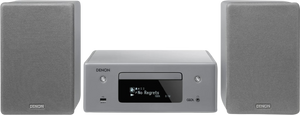 Denon N-10GY Home audio-minisysteem Grijs 130 W